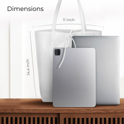 Calf Leather Tote Bag