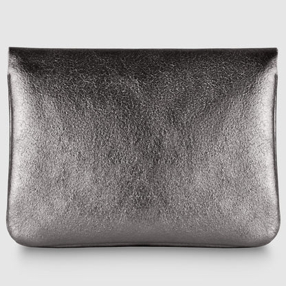 Metallic Suede Leather Wallet