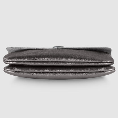 Metallic Suede Leather Wallet