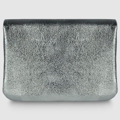 Metallic Suede Leather Wallet