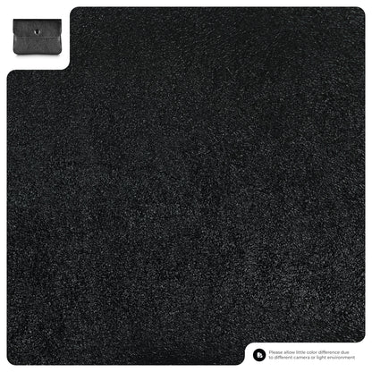 Metallic Suede Leather Wallet