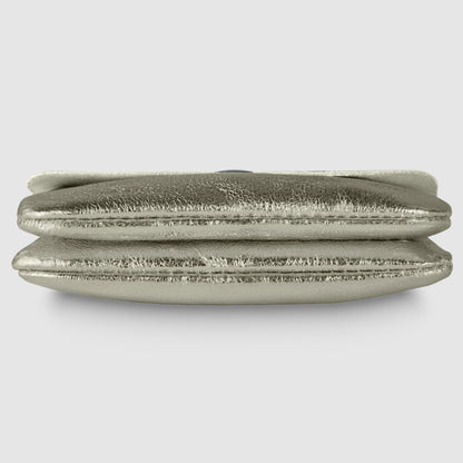 Metallic Suede Leather Wallet