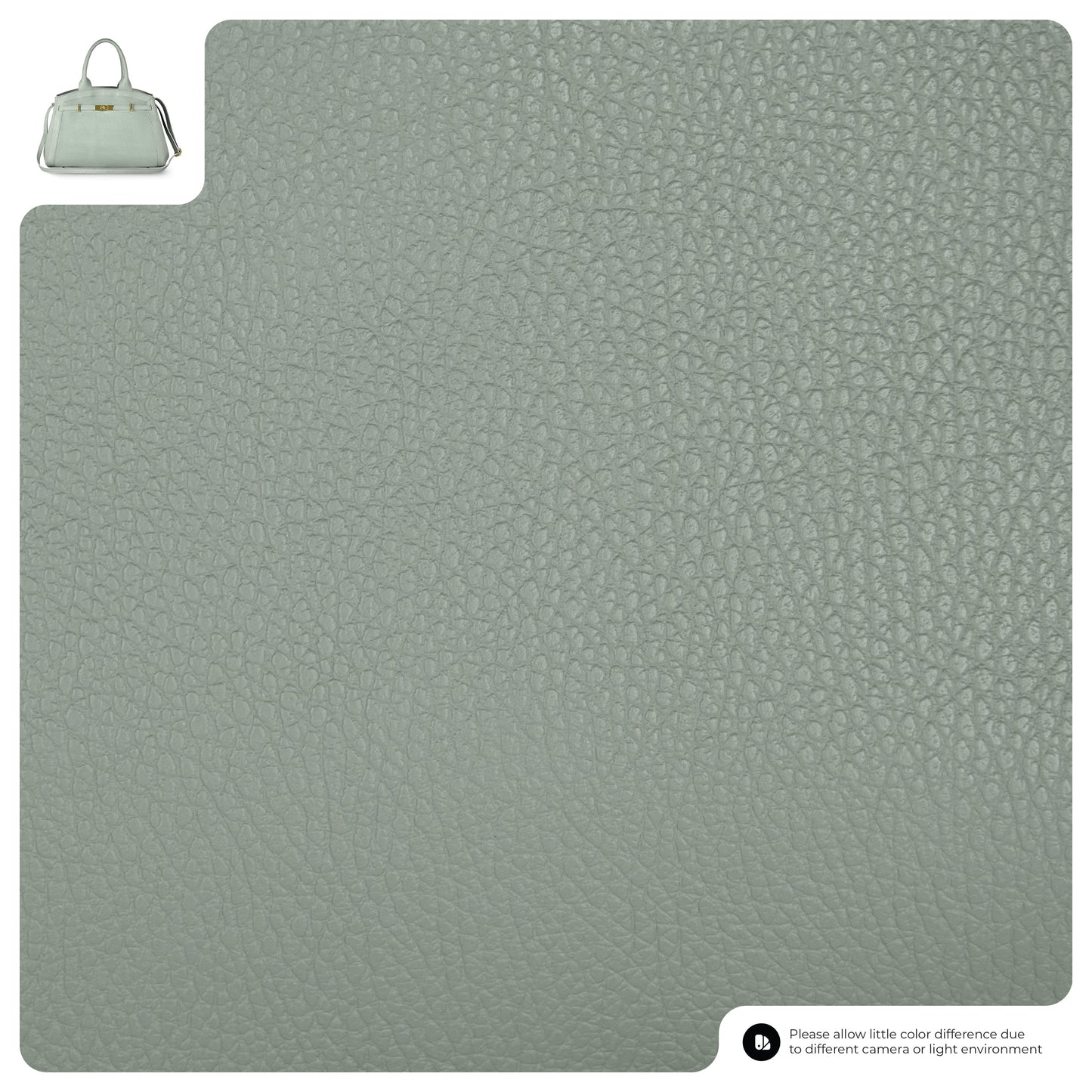 Calf & Suede Leather Top-Handle Bag