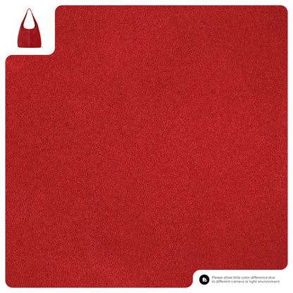 Suede Leather Hobo Bag