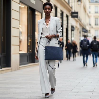 Suede Leather Shoulder Bag