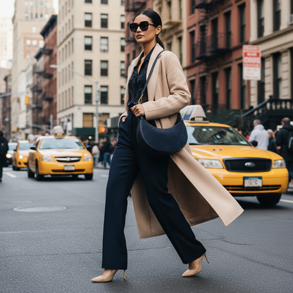 Suede Leather Shoulder Bag