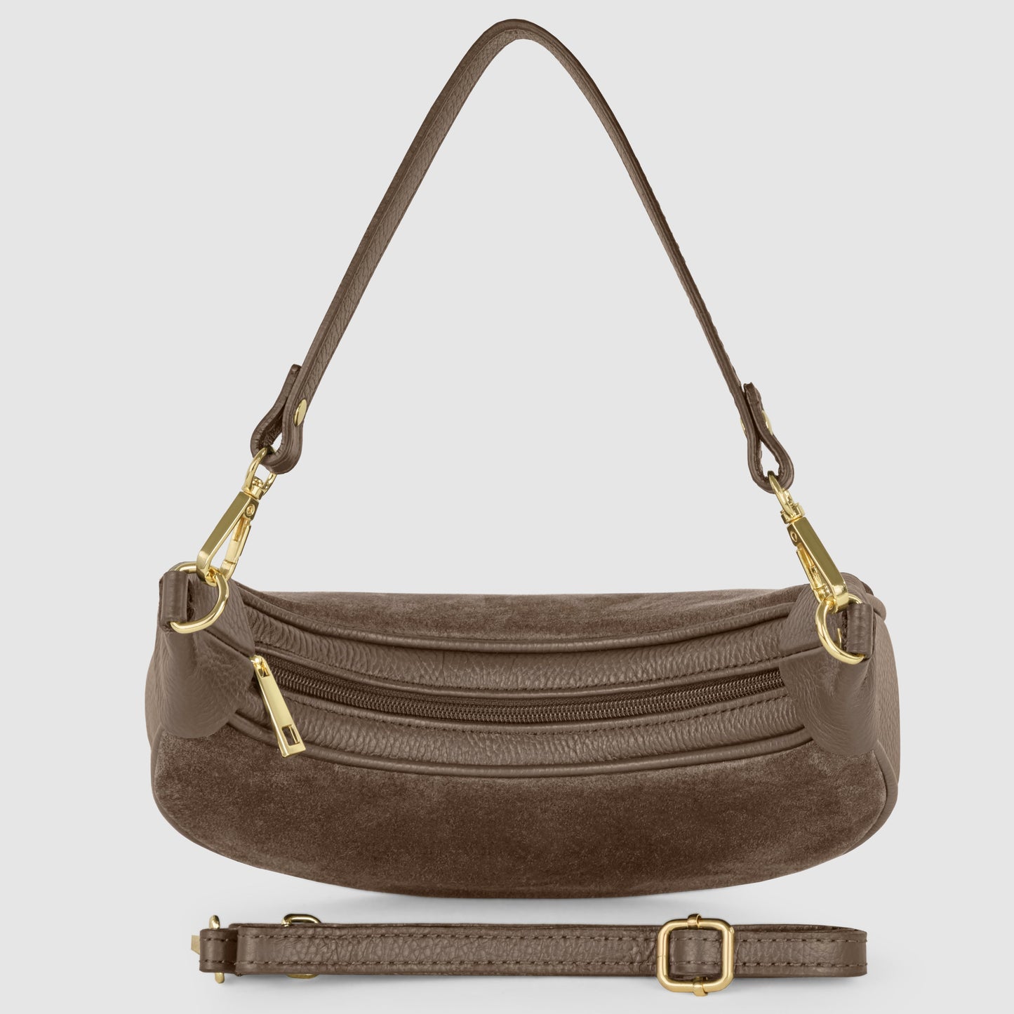 Suede Leather Shoulder Bag
