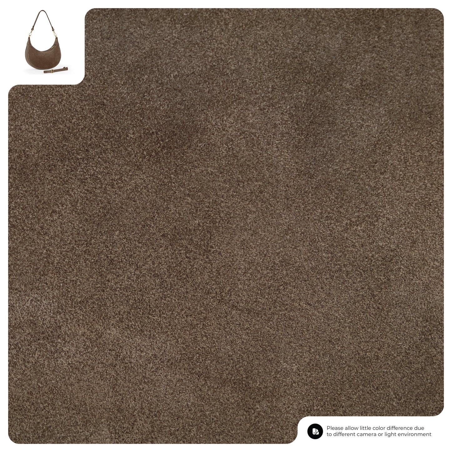 Suede Leather Shoulder Bag