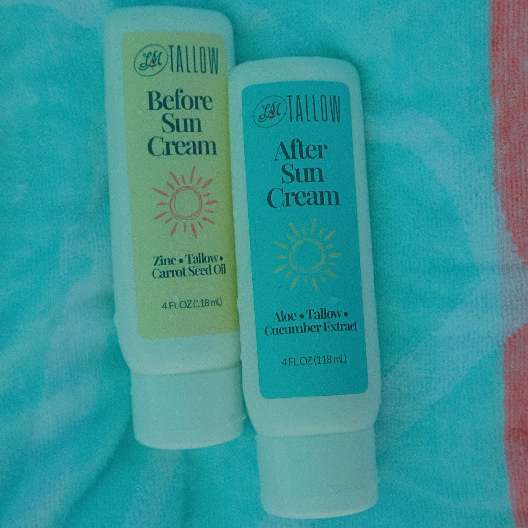 Tallow Sun Care Duo - Before & After Sun Cream