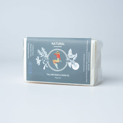 All-Natural Tallow Soap – Lavender Mint & Unscented | Non-Toxic Bar Soap With Tallow
