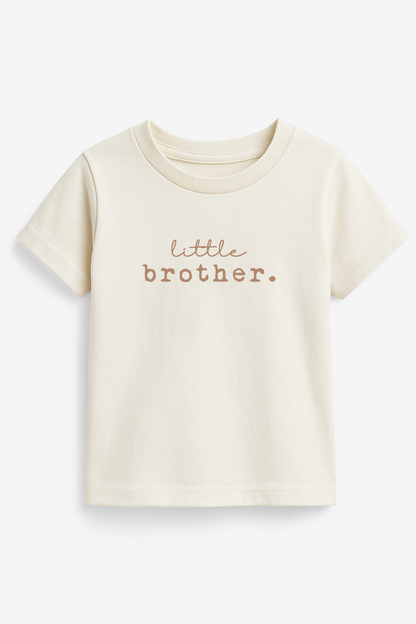 Little Brother Clay Organic Cotton Short Sleeve Toddler T-Shirt