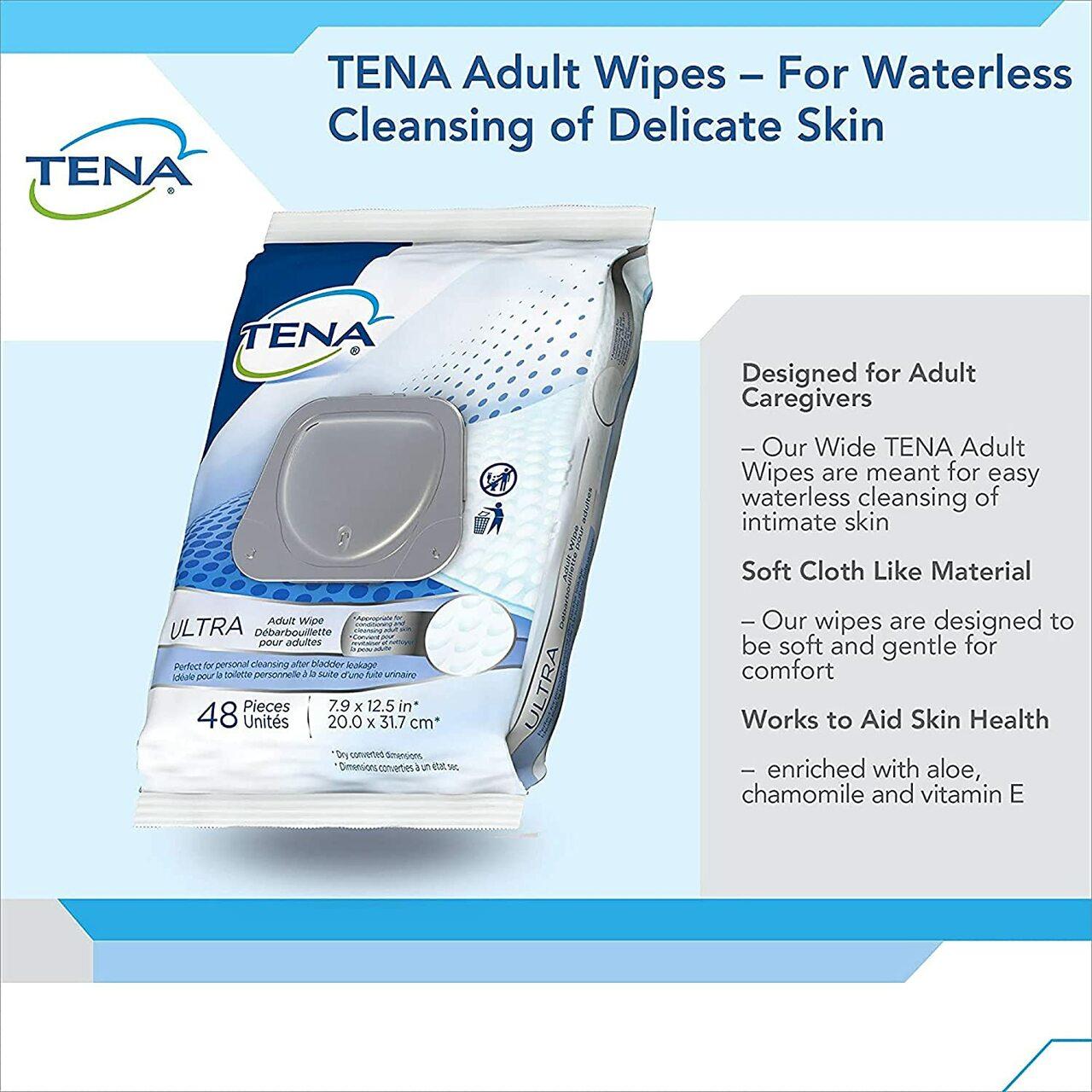 TENA ProSkin Classic Washcloths