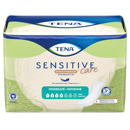TENA Sensitive Care Extra Coverage Moderate Incontinence Pads