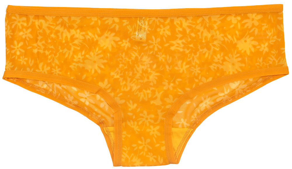 Orange Poppy Mesh Hipster