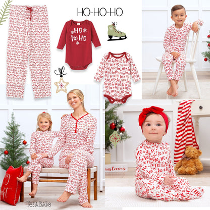 Christmas Set Of 2 Bodysuits Ho-Ho-Ho