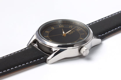 Black and Gold Classic Watch