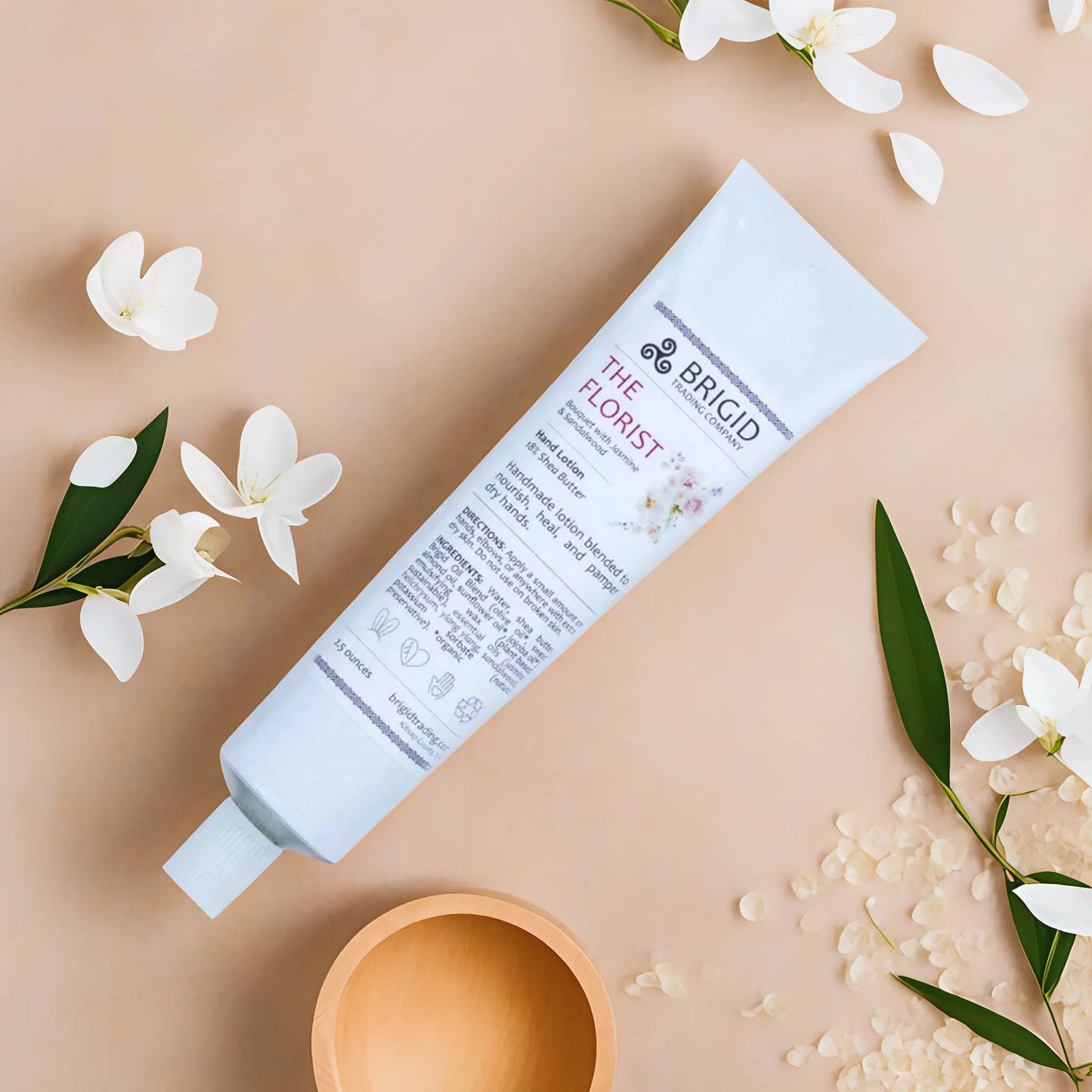 The Florist Hand Lotion - Jasmine, Ylang Ylang, Helichrysum, and Sandalwood