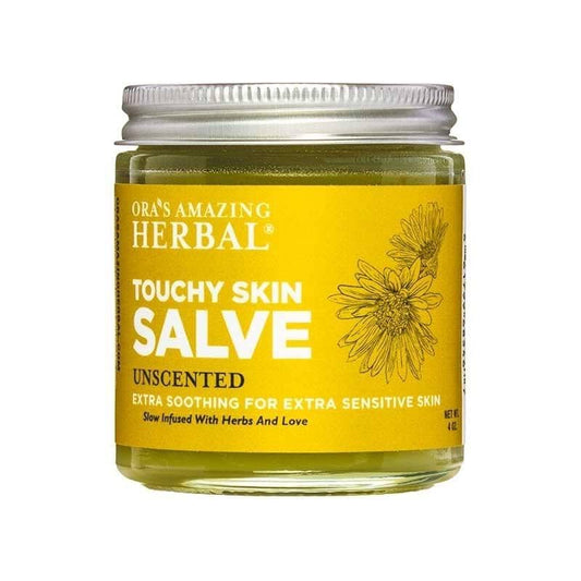 Touchy Skin Salve, Eczema Cream Ointment for Sensitive Skin
