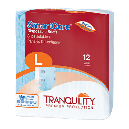 Tranquility SmartCore Disposable Adult Briefs
