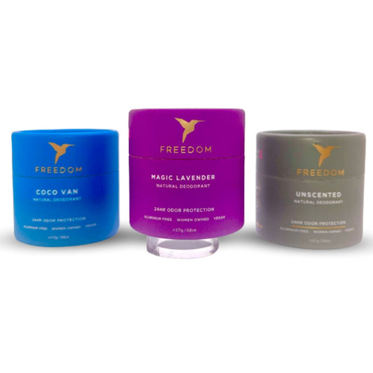 Eco-friendly Deodorant - 0.6oz Each Variety Pack