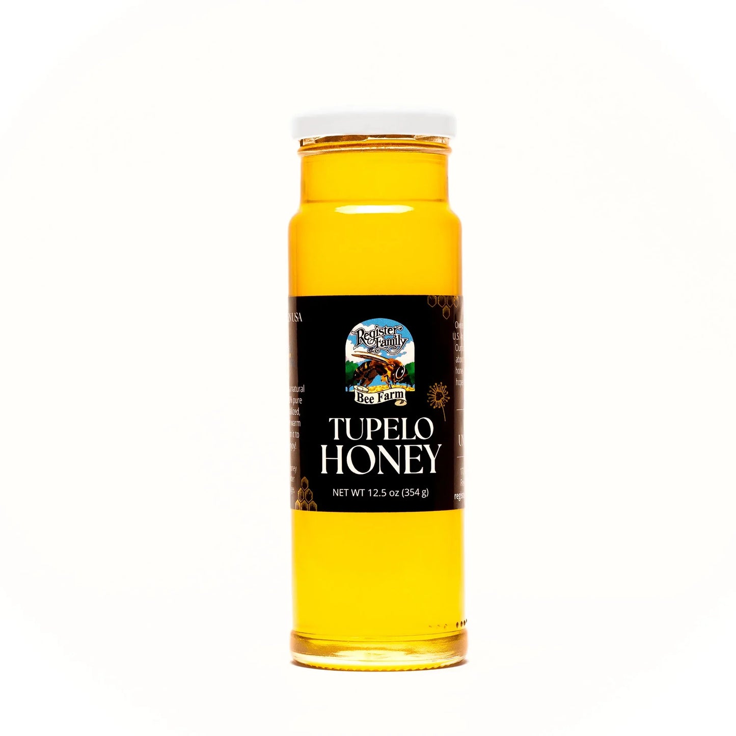 Raw Tupelo Honey — 12.5 oz | Certified Glyphosate Residue Free