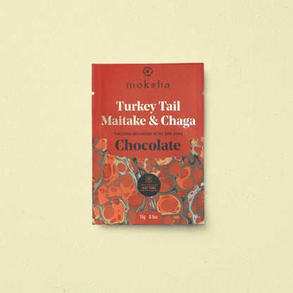 Daytime Immunity Mushroom Chocolates with Turkey Tail, Maitake, & Chaga