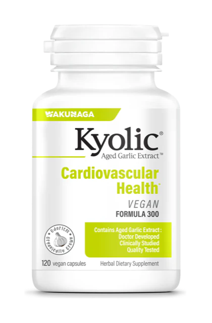 Kyolic Cardiovascular Health Supplement for Heart Health (120 Capsules)