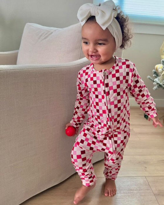 Pink Bamboo Toddler Pajamas