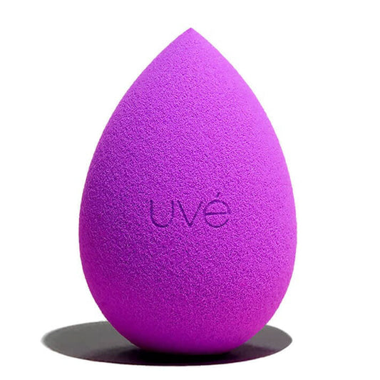 Violet Antimicrobial Makeup Sponge