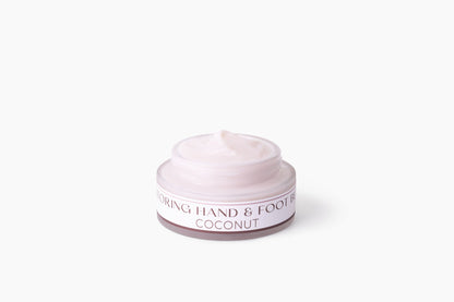 Natural Hand & Foot Butter (Rose or Coconut scent), hydrating & nourishing