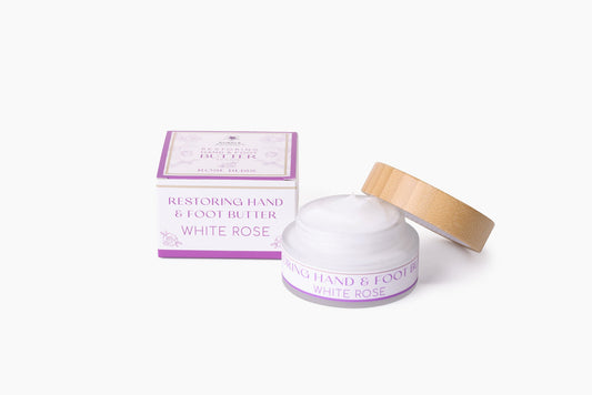 Natural Hand & Foot Butter (Rose or Coconut scent), hydrating & nourishing