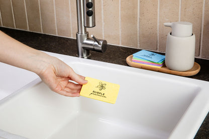 Compostable Dish Sponges: Plastic-Free & Eco-Friendly. Cellulose & Coconut fiber
