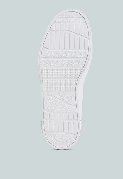 Welsh Panelling Detail Sneakers