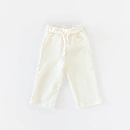 Wideleg Thin Sweatpants