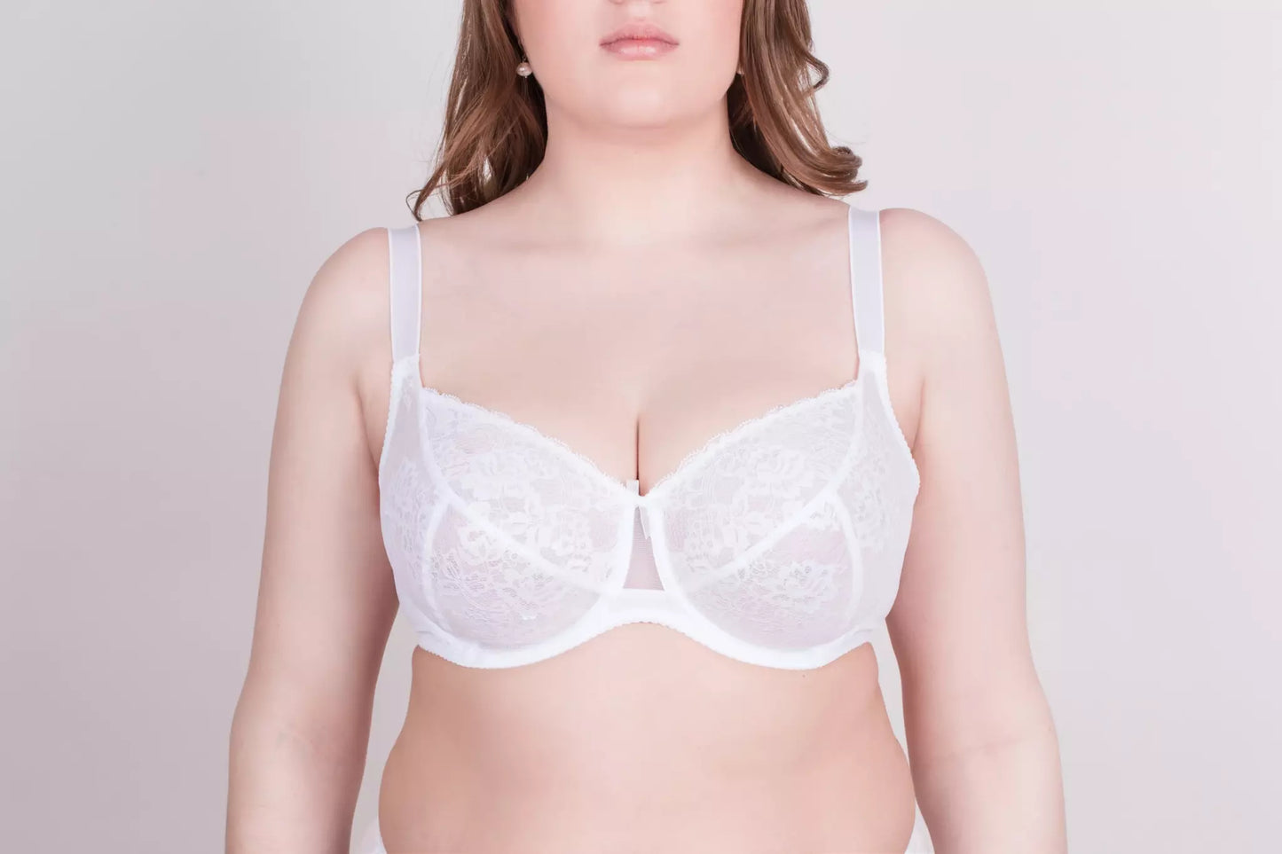 Bra Milavitsa 107180 - Lace, Underwired, Triple-Cup