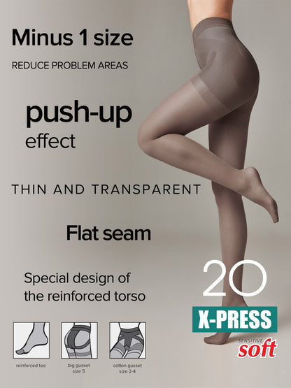 Tights Conte X-Press 20 Den - Body Shaping