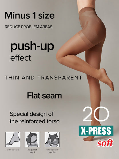 Tights Conte X-Press 20 Den - Body Shaping