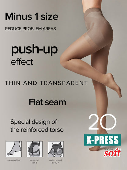 Tights Conte X-Press 20 Den - Body Shaping