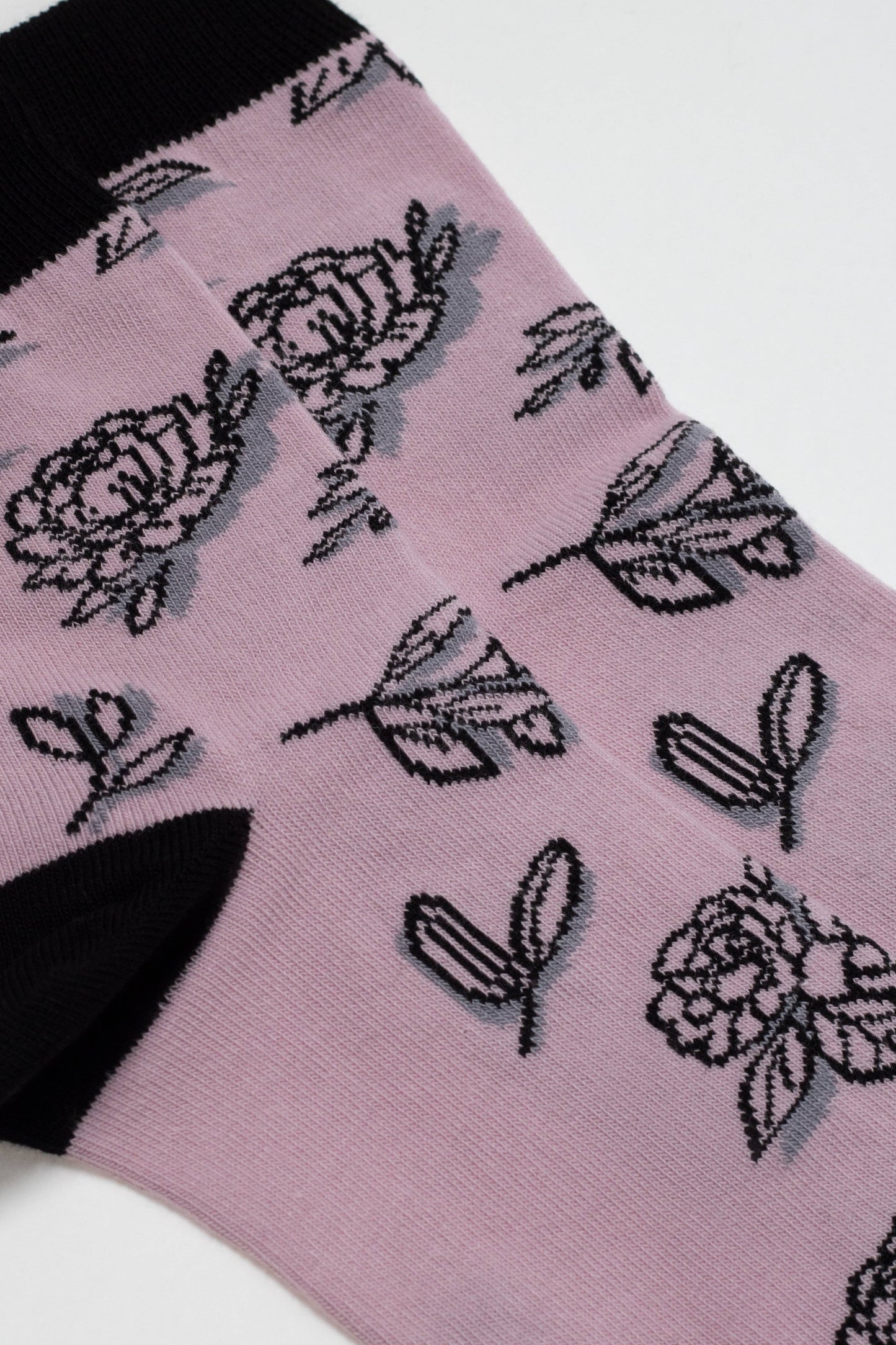 Conte Cotton Socks Classic - 435 Flowers With Shadow