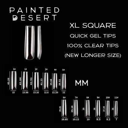 XL Square Quick Gel Tips