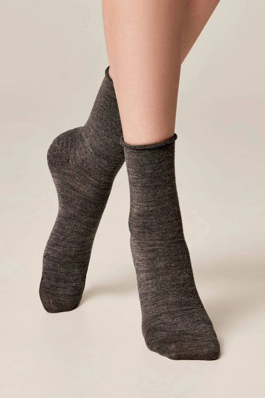 Wool Extended Socks Conte Comfort 000